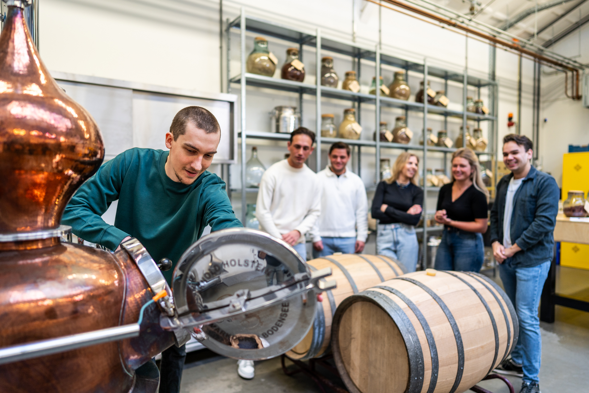 Distilling workshop